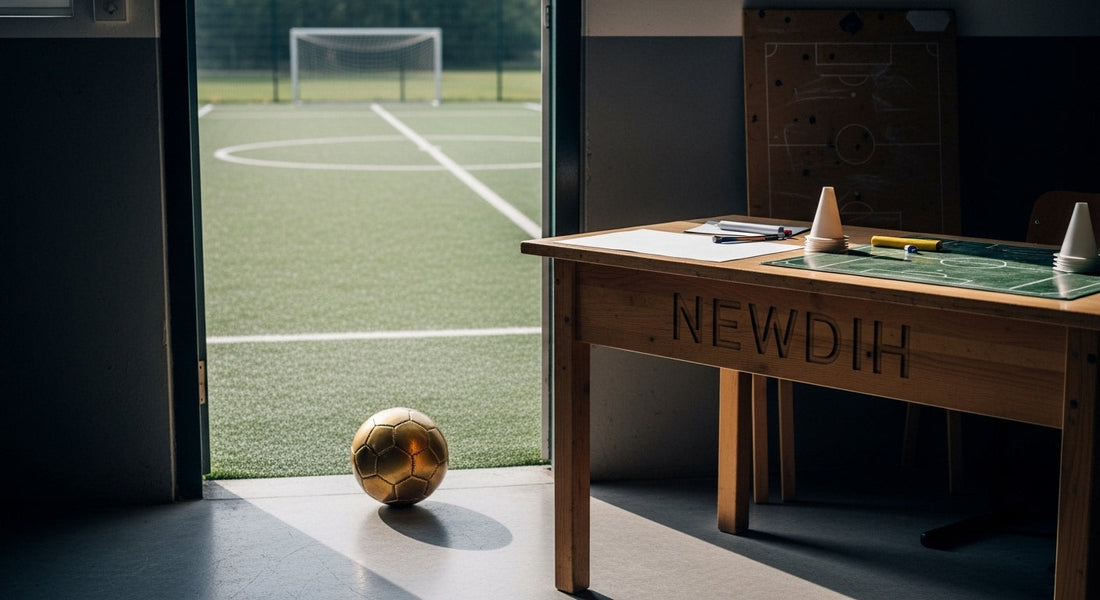U10世代の選手たちがピッチで考えながらサッカーをしている練習風景